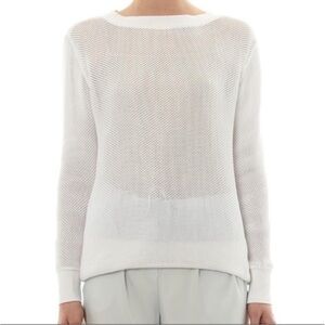 Helmet Lang Fishnet Pullover